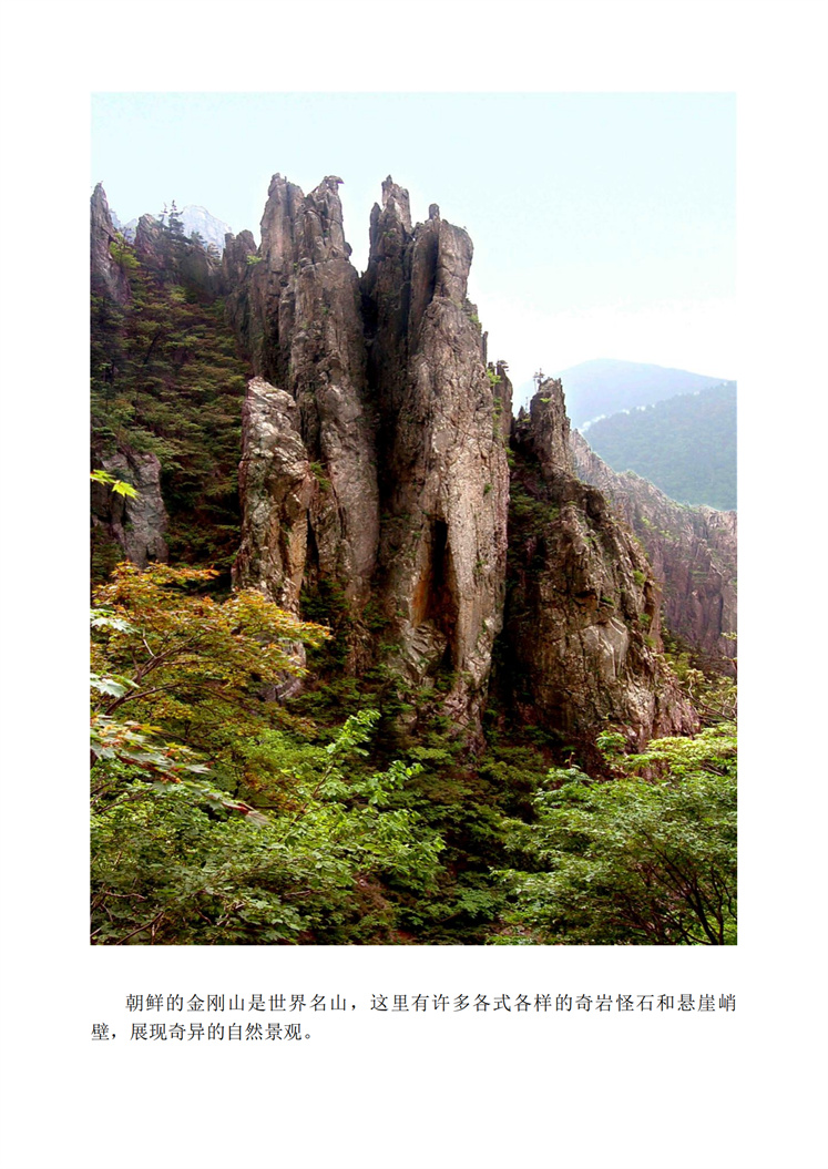 世界名山金刚山的奇岩怪石（一）_03.jpg