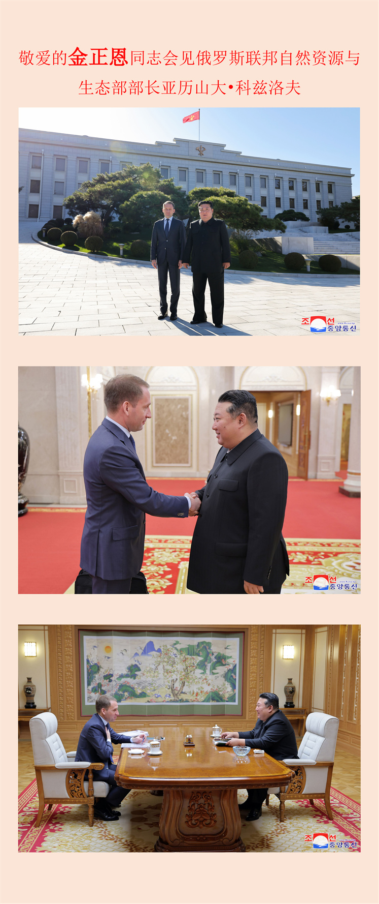 敬爱的金正恩同志会见俄罗斯联邦自然资源与生态部部长亚历山大•科兹洛夫_00.jpg