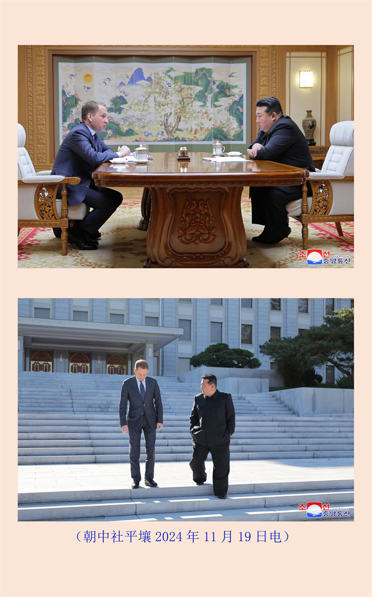 敬爱的金正恩同志会见俄罗斯联邦自然资源与生态部部长亚历山大•科兹洛夫_01.jpg